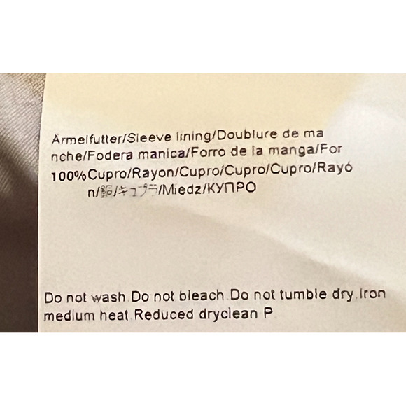 Hugo Boss Suit Jacket Mens Size 44R Gray Pinstripe Wool Single Breasted Pockets - Picture 12 of 14